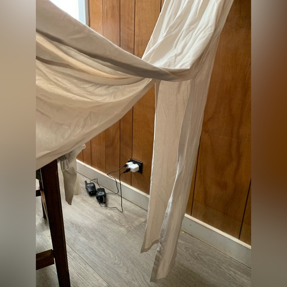 NWT ATHLETA Shoreline Slit Maxi Dress in Shoreline Beige Casual Light Size Small - Picture 13 of 16